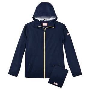 Women's Hunter for Target Navy Blue Rain Jacket MEDIUM Preowned